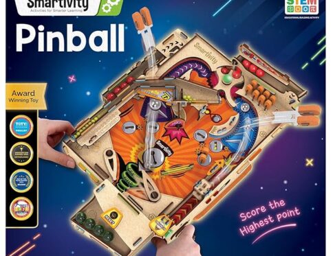 Smartivity Pinball Machine STEM DIY Fun Toy, Educational & Construction based Activity Game Kit