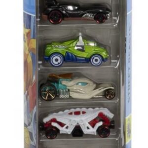 Hot Wheels Car 2024 Street Beasts pack of 5- Multicolor Color