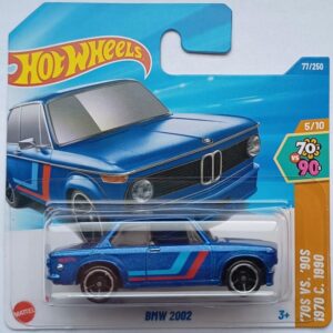 Hot Wheels 2025 BMW 2002 70s VS 90s -Blue