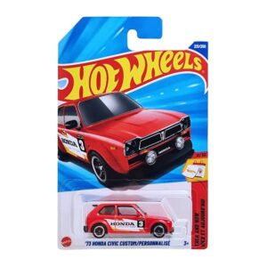 Hot Wheels 2025 73 Honda Civic Custom - Red