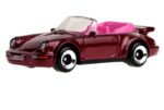 Hot Wheels 2025 Porsche 911 Torbo Cabriolet Then and Now Ages 3 and Up- Wine - Image 2