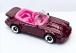 Hot Wheels 2025 Porsche 911 Torbo Cabriolet Then and Now Ages 3 and Up- Wine - Image 5