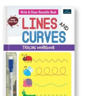 Lines and Curves – Tracing Workbook
