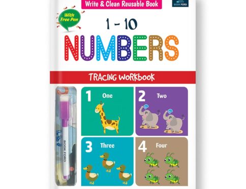 1 – 10 Numbers – Tracing Workbook