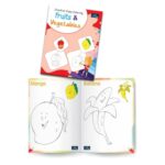 Creative Copy Coloring Fruits & Vegetables - Image 2