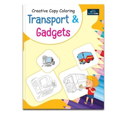 Creative Copy Coloring Transport & Gadgets