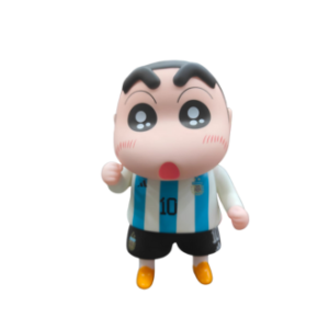Anime Figure Shinchan Messi Jersy Big