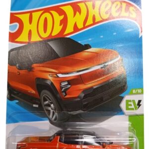 Hot Wheels 2025 Silverado EV RST HW EV - Orange
