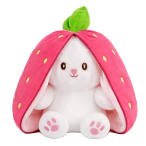 Strawberry Bunny Reversible Rabbit