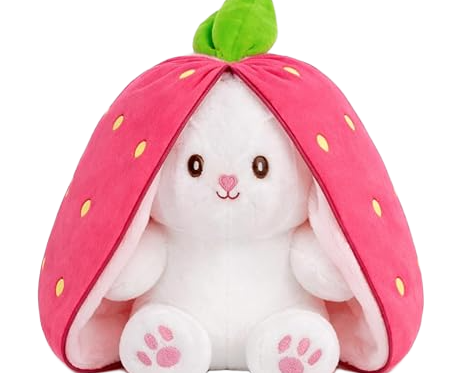 Strawberry Bunny Reversible Rabbit