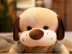 Cute Brown Puppy Stuffed with bow - Image 2