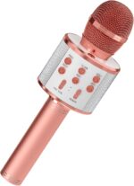 Karaoke Wireless Bluetooth Mic for Singing / Rechargeable Kids Mic with Speakers 3-12 Years Assorted - Image 2