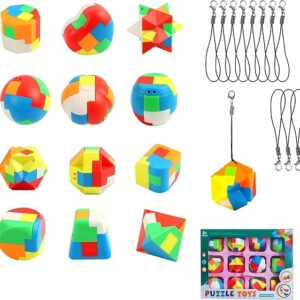 Puzzle Toy – 9 pcs multiple shapes