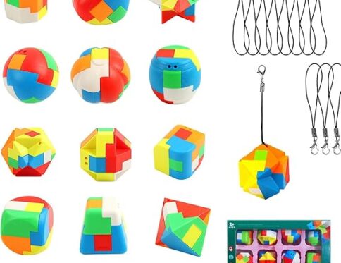 Puzzle Toy – 9 pcs multiple shapes