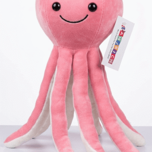Soft Toy - Octopus Big Pink