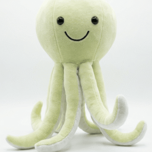 Soft Toy - Octopus Big Lime Yellow