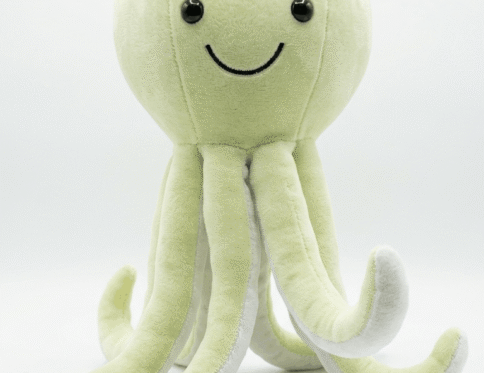 Soft Toy – Octopus Big Lime Yellow