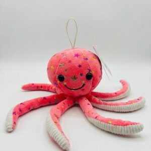 Soft Toy - Star Octopus Pink