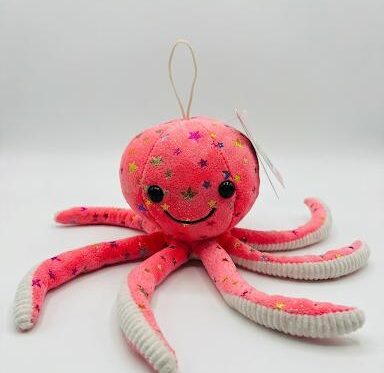 Soft Toy – Star Octopus Pink