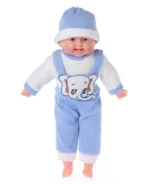 Soft Toy - Happy Baby - Blue
