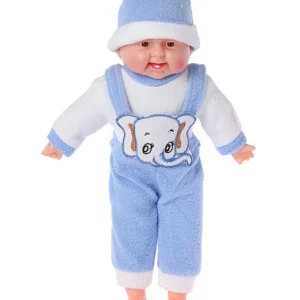 Soft Toy - Happy Baby - Blue
