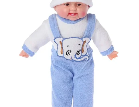 Soft Toy – Happy Baby – Blue