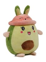 Avacado Soft Toy Small with Pink Cap