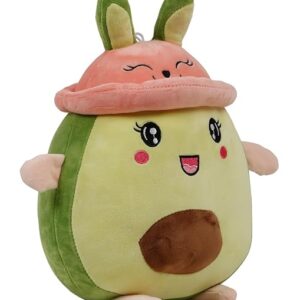 Avacado Soft Toy Small with Pink Cap