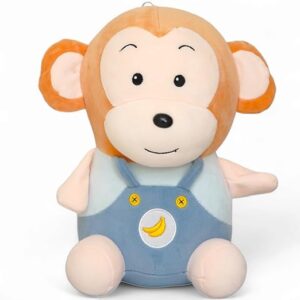 Cute Banana Monkey Soft Toy – Blue
