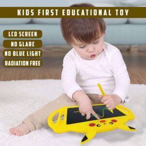 LCD Writing Table Pikachu Drawing Tablet (Yellow)
