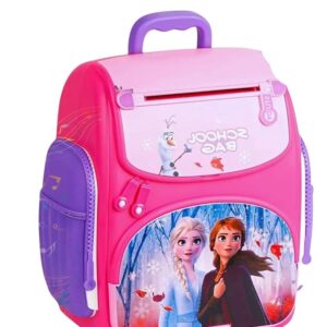 Frozen II School Bag Money Bank (Pink)
