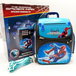 The Amazing Spider-Man School Bag Money Safe (Black)