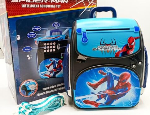 The Amazing Spider-Man School Bag Money Safe (Black)