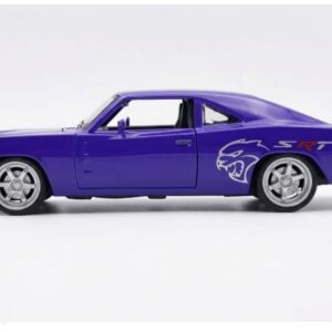 Dodge Charger Srt Diecast Openable Doors & Light, Music Boys Gifts Toys for Kids