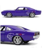 Dodge Charger Srt Diecast Openable Doors & Light, Music Boys Gifts Toys for Kids - Image 4