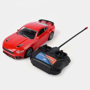 Mustang Based Remote-Control Car, With headlights & taillights Effects, With Rechargeable Batteries