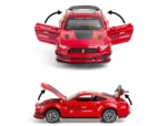 Alloy Metal Shelby Mustang - Red - Image 3