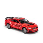 Alloy Metal Shelby Mustang - Red - Image 4