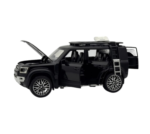 Defender SUV Diecast Scale Model Metal Pull Back Toy with Openable Doors & Light, Vehicle for Kids - Image 3