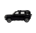 Defender SUV Diecast Scale Model Metal Pull Back Toy with Openable Doors & Light, Vehicle for Kids