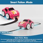 Magic Induction RC Intelligent Sensor Car - Pink - Image 2