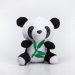 Small panda with Leaf