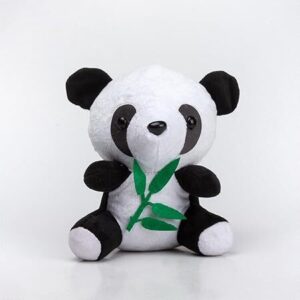 Small panda with Leaf