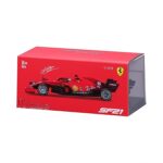 Burago Formula 1 Carlos Sainz F1 Team Shell SF21 2021 Scale Die-Cast Collectible Race Car - Image 2
