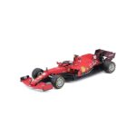 Burago Formula 1 Carlos Sainz F1 Team Shell SF21 2021 Scale Die-Cast Collectible Race Car - Image 3
