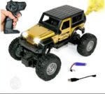 4X4 Remote Control Thar High Speed Monster Truck With Smoke & Light Effect, USB Type C Charging Pin