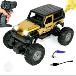 4X4 Remote Control Thar High Speed Monster Truck With Smoke & Light Effect, USB Type C Charging Pin