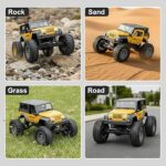 4X4 Remote Control Thar High Speed Monster Truck With Smoke & Light Effect, USB Type C Charging Pin - Image 2