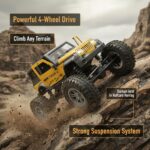 4X4 Remote Control Thar High Speed Monster Truck With Smoke & Light Effect, USB Type C Charging Pin - Image 4