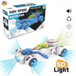 High Speed Racing Car with 5D Lights from All 4 Tyres, with Music Car Vehicle Toy for Kids - Image 2